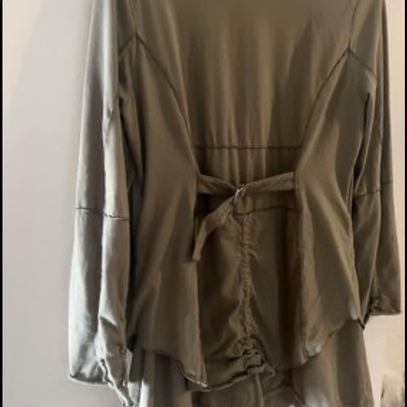 Women’s Neon Buddha Khaki Jacket - Picture 2 of 2